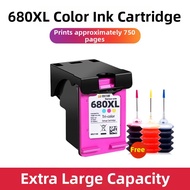 JIULIULING | Compatible Refillable HP 680XL Color Ink Cartridge 680XL