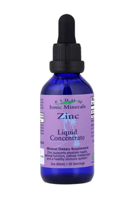 Eidon Ionic Minerals Ionic Minerals Zinc Liquid Concentrate 2 oz (60 ml)
