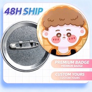 Custom Tinplate Badge DIY Pin Badge High Quality Custom Badge From Photo
