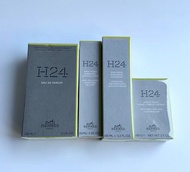 Hermes H24 parfum skincare set