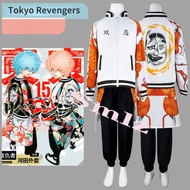 Anime Tokyo Revengers Smiley Kaata Nahoya Cosplay Baseball Jacket Zip Up 3D Printed Coat Men Women