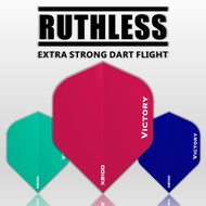 Ruthless Amazon Penthalon Victory Dart Flight Plain Poly Flight Paper Flight Standard Steel Tip Soft