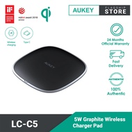 Aukey LC-C6 5W Graphite Wireless Charger Pad