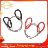 2 Piece PVC Pipe Cable Saw Stainless Steel Wire Saw Hand Pocket String Rope Saw Emergency Survival W