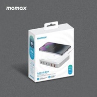 MOMAX - ONEPLUG GaN 100W 六輸出連無線充桌面充電座 - UM28AUK
