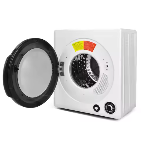 13.2 lbs Compact Laundry Dryer 3.22 Cu Ft. Electric Clothes Dryer with Timer