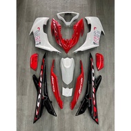 COVER SET NVX V2 DESIGN AEROX RED WHITE
