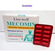 Live-Well Mecomin Mecobalamin 500mcg 10's Capsules