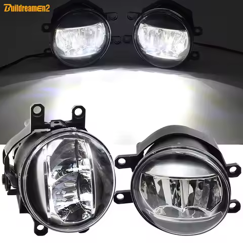 Car LED Fog Light Front Bumper Fog Lamp Replacement For Lexus LX570 CT200h HS250h GS350 IS250 IS350 