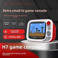 New H7 Retro Small TV Handheld Game 3.5-Inch HD Screen 740 Games Video Dual Gamepad Handdeld Console