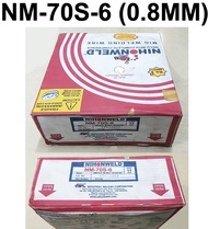ORIGINAL NIHONWELD NM-70S-6 MIG WELDING WIRE ( 0.8MM / 1/32 ) 15 KILOS PER BOX MIG WELD