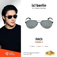 ANZ STUDIO | ic berlin Radi IC0068-D Metal Sunglasses Aviator Minimal Screwless Design