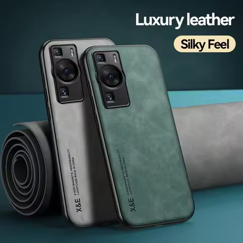 Huawei P60 Pro 5G Case Retro Magnetic Suede Leather Case For Huawei P60 Pro P60Pro 5G Shockproof Mat