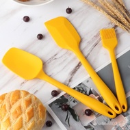 Baking Tools Three-Piece Set Cake Silicone Spatula Small Size Camping Barbecue Oil Brush Children DI