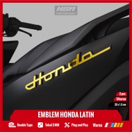 NSA Emblem HONDA LATIN Sticker Honda Latin Embossed 3D NSA Performance emblem click LOGO CLICK VARIO