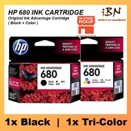 [100% ORIGINAL] HP 678 680 682 BLACK INK CARTRIDGE/ Tri-Color Original Ink Advantage Cartridge FOR HP PRINTER