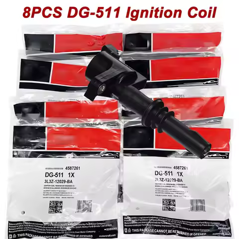 High Quality 8Pcs Ignition Coil DG511 DG5-11 For Mustang F150 Lincoln 4.6L 5.4L 2004-2008 3L3Z-12029