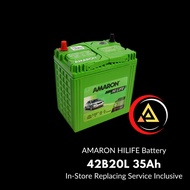 Amaron Car Battery HILIFE 42B20L 35Ah