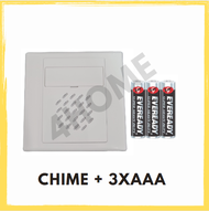 Hager / FYM Door Bell Chime Battery Operated / Direct Power Supply HDB BTO