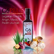 ORIGINAL HQ G6 Plus Jus✨READY Stock✨ PENAWAR ANGIN GASTRIK GERD ANXIETY 1Botol 300ml