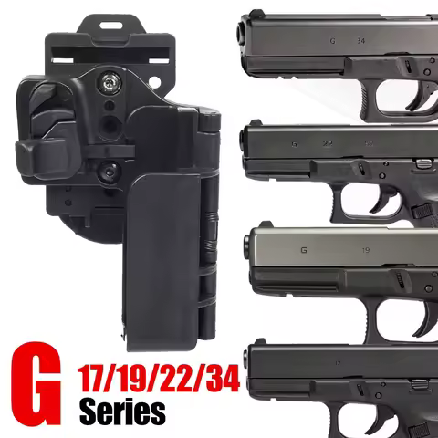 Tactical IPSC Level 3 Carry Quick Waist Belt Holster OWB Gun Case Pistol Holder for Glock 17 19 22 3