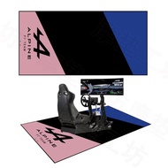 Good Quality F1 Racing Simulator Bracket Anti-slip Carpet Gaming Room Carpet Simulator Floor Mat Rac
