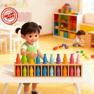 Fun Bottle Guessing Game, Children's Color Memory Toys Beverage, Matching Q2l4