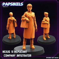 Nexus-9 Replicant Company Infiltrator-Blade Walker-Humanoid Human Construction Synth/32mm 3D printed