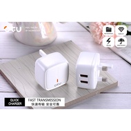 🔥ready stock🔥 Fast Charging 15W kepala Charger 5.0V 2.4A Quick Charge USB Plug Port 3 Pin Plug Adapt