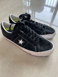 Converse One Star 黑白麂皮 LUNARLON 鞋墊 新版 149908c 24cm 潮流 滑板