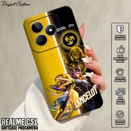 Softcase REALME C51hp - Casing REALME C51hp ( Transparent Carhero ) Silicone REALME C51hp - Case REA