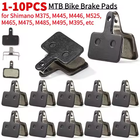 1-10 Pairs MTB Road Bicycle Disc Brake Pads for Shimano B01S MT200 M400 MT500 M315 M525 M475 M495 M5