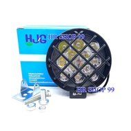 Lampu Tembak Sorot Led Cree Bulat Jaring 12 Mata 2 Mode HJG