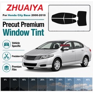 Premium Precut Nano Ceramic Tint For Honda City Base 2000-2010 2Mil UV99% IR99% 5-Year Warranty