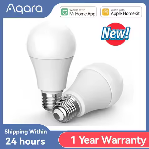 Aqara Smart LED Bulb T1 Zigbee 3.0 E27 2700K-6500K 220-240V APP Remote Lamp Light For Xiaomi Smart h