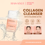 Hanasui Collagen Micellar Cleansing Water - Pembersih Wajah Make Up Remover Cleansing Water dan Mele