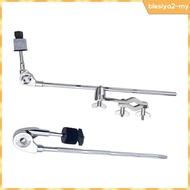 [BlesiyaedMY] Cymbal Arm Attachment Drum Set Clamp, Professional,Adjustable Cymbal Clamp Holder for 