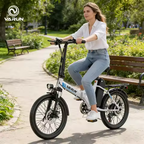 Varun C20-2 Adult Electric Bike, 500W Peak Power, 36V 7.8Ah Battery, 20" Tire City E-bike, 20MPH, Eb