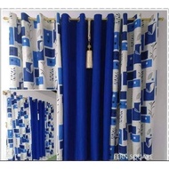 FERN SQUARE DESIGNS RING CURTAIN (60X78 INCHES)