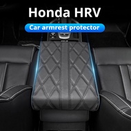 For Honda HRV (2015-2025) Car Armrest Holster Pad Armrest Box Protective Cover Booster Pad Honda HRV