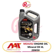 MEAUSU ENGINE OIL MINERAL OIL SAE 20W50 4L