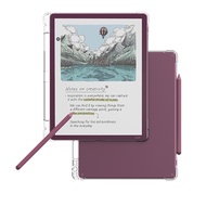For Funda Amazon Kindle Scribe 11"/Scribe Colorsoft 11"/2026 Pencil Holder Case Clear Kindle Scribe 