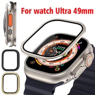 Aluminium Alloy Case+Tempered Glass for iWatch Ultra 49mm Screen Protector for iWatch Ultra 49mm Titanium alloy Protective Cover Film