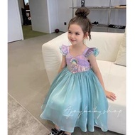 現貨🫧𝒜𝓇𝒾𝑒𝓁 美人魚公主裙🍬90-140cm💕