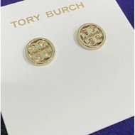 100% Authentic Tory Burch earrings Gold Silver Enamel style 复古耳钉金色款银色款珐琅款leave message what style you want