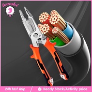 [Lovoski] Wire Pliers Electric Cable Strip Cable Strip and Crimping Wire Crimping Tool