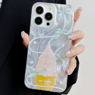 Ice Cream Case For Iphone 17 Air 16 7/8 Plus 15 14 12 13 11 PRO XS XR MAX Casing Protective Cover BQ