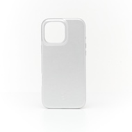 [The Local Collective] MagSafe Phone Case in Silver เคสหนังมีแม่เหล็ก