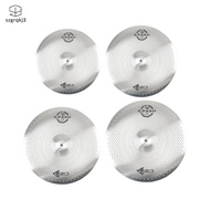 [szgrqkj3] Low Volume Cymbal Drum Set Accessories Lightweight Sturdy Drummer Practice Quiet Cymbal D