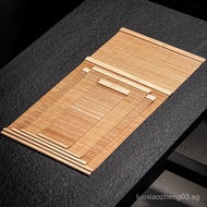 Xinyuyuan bamboo mat woven tea mat, tea tray mat, bamboo tea mat, bamboo curtain, bamboo pad, heat i